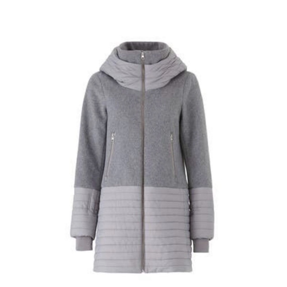 Soia & Kyo Gray Hooded Women's Coat